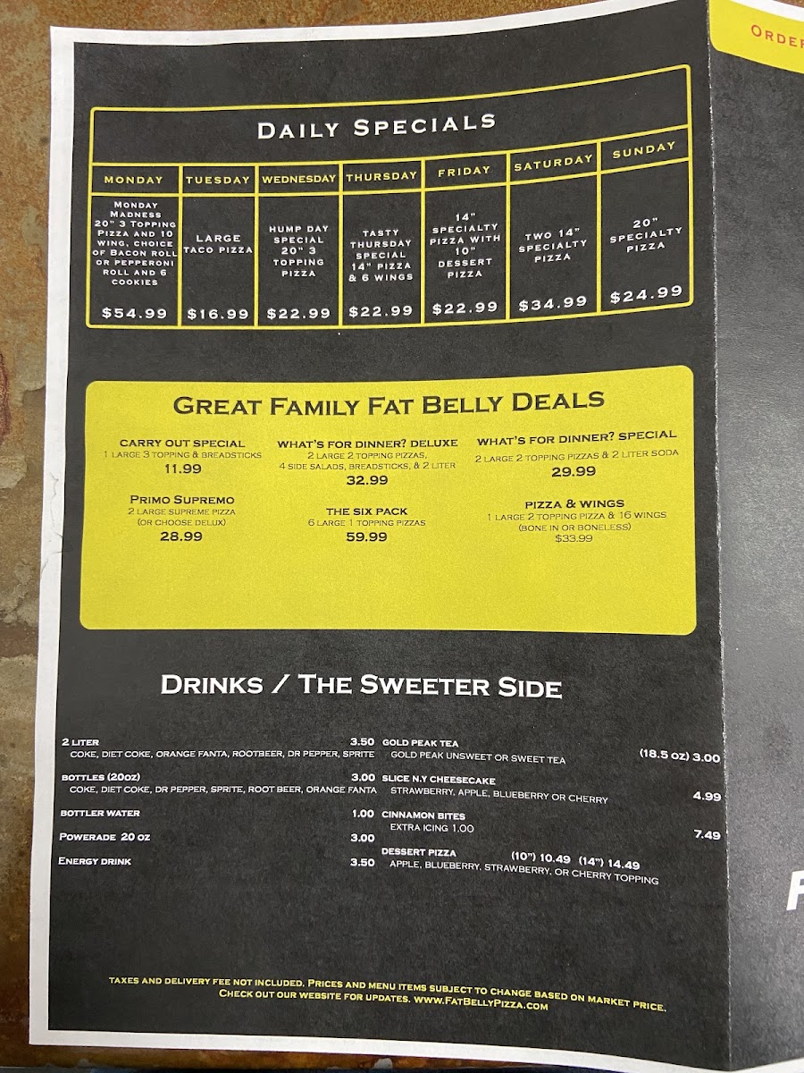 Menu Fat Belly Pizza-2